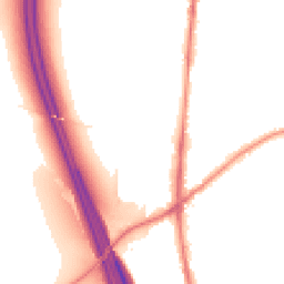 Night-time road noise heatmap for WF3 3FT