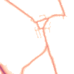 Daytime road noise heatmap for WF3 3FY
