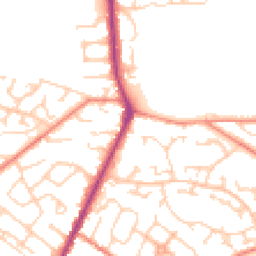 Daytime road noise heatmap for WF3 3HJ