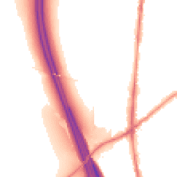 Night-time road noise heatmap for WF3 3HQ