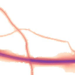 Night-time road noise heatmap for WF3 3LF