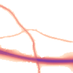 Night-time road noise heatmap for WF3 3LJ
