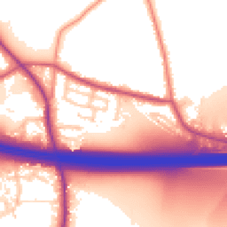Daytime road noise heatmap for WF3 3QL