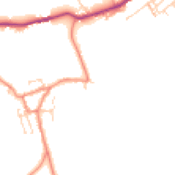 Daytime road noise heatmap for WF3 3QS