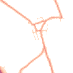 Daytime road noise heatmap for WF3 3RQ