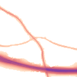 Night-time road noise heatmap for WF3 3RU