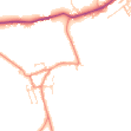 Daytime road noise heatmap for WF3 3RW