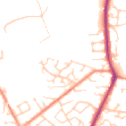 Daytime road noise heatmap for WF3 3SF