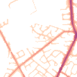 Daytime road noise heatmap for WF3 3SH