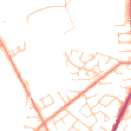 Daytime road noise heatmap for WF3 3SL