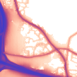 Daytime road noise heatmap for WF3 3SR