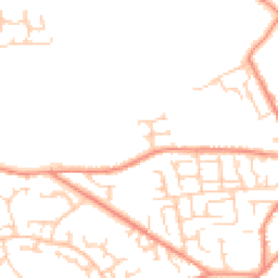 Daytime road noise heatmap for WF3 3TJ