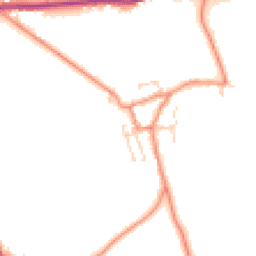 Daytime road noise heatmap for WF3 3TN