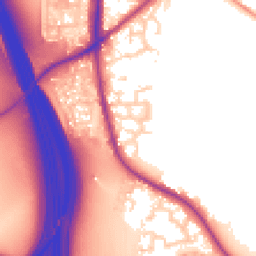 Daytime road noise heatmap for WF3 3TQ
