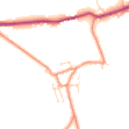 Daytime road noise heatmap for WF3 3TR