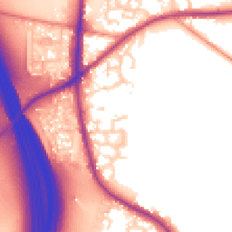 Daytime road noise heatmap for WF3 3TX