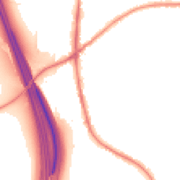 Night-time road noise heatmap for WF3 3TZ