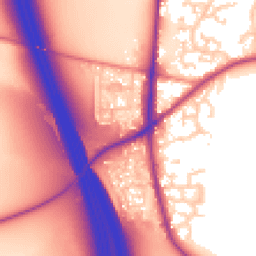 Daytime road noise heatmap for WF3 3UE