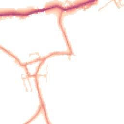 Daytime road noise heatmap for WF3 3UG