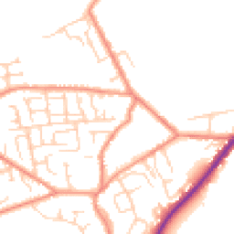 Daytime road noise heatmap for WF3 4AS