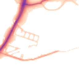 Daytime road noise heatmap for WF3 4BW