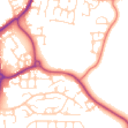 Daytime road noise heatmap for WF3 4FF