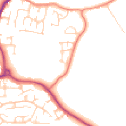 Daytime road noise heatmap for WF3 4FP