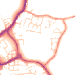 Daytime road noise heatmap for WF3 4FY