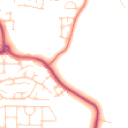 Daytime road noise heatmap for WF3 4GN