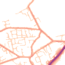 Daytime road noise heatmap for WF3 4JF