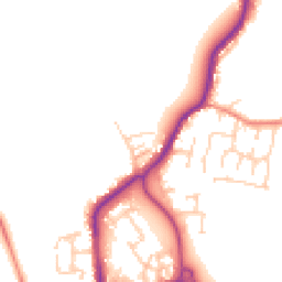 Daytime road noise heatmap for WF3 4NL