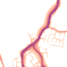 Daytime road noise heatmap for WF3 4NQ