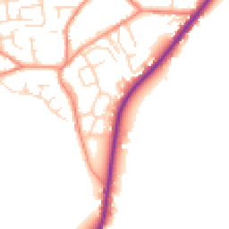 Daytime road noise heatmap for WF3 4PE
