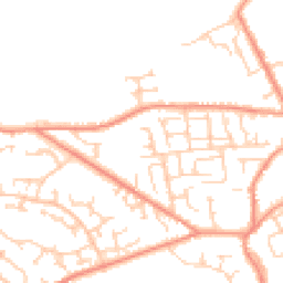 Daytime road noise heatmap for WF3 4PZ