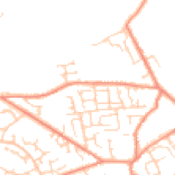 Daytime road noise heatmap for WF3 4QH