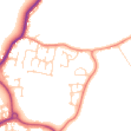 Daytime road noise heatmap for WF3 4QS