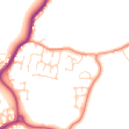 Daytime road noise heatmap for WF3 4QU
