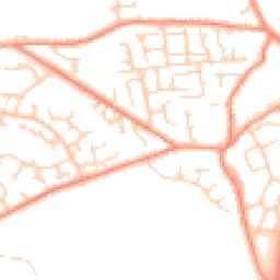 Daytime road noise heatmap for WF3 4QY