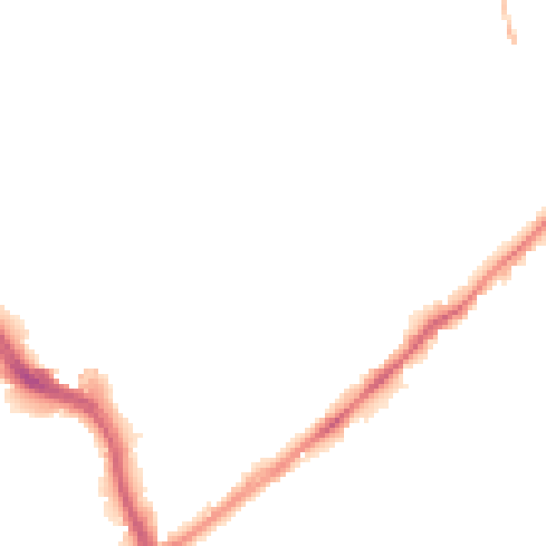 Night-time road noise heatmap for WF8 1HH