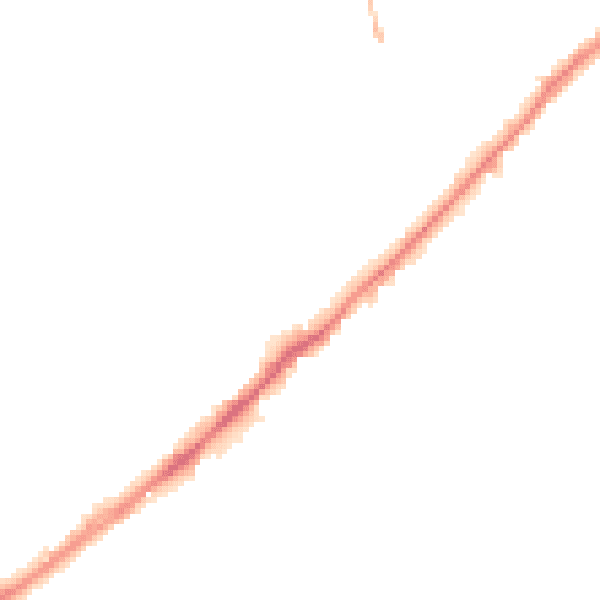 Night-time road noise heatmap for WF8 1QG