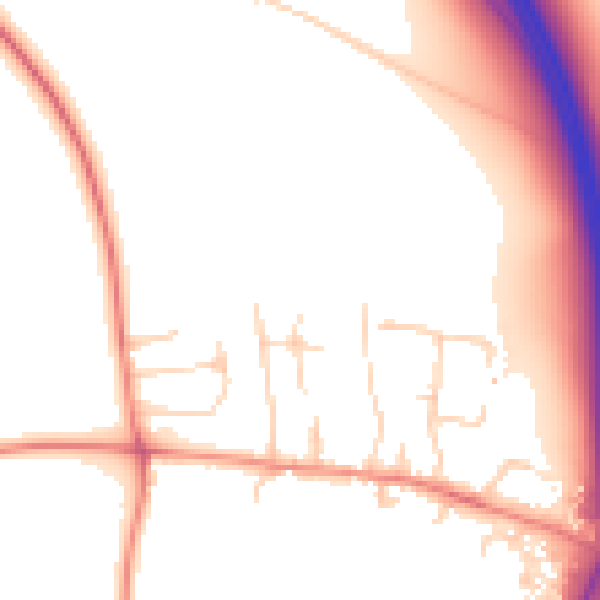 Daytime road noise heatmap for WF8 3BA