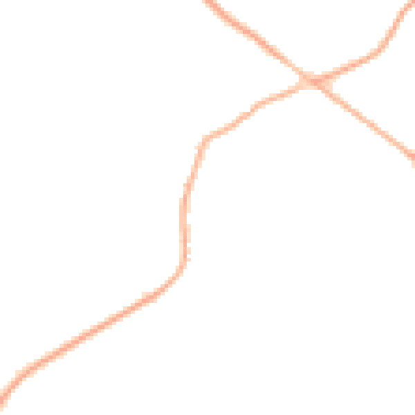 Night-time road noise heatmap for WF8 3DJ