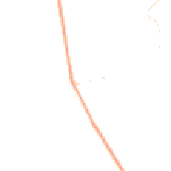 Night-time road noise heatmap for WF8 3DT