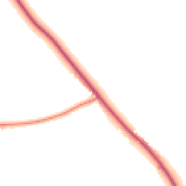 Daytime road noise heatmap for WF8 3EE