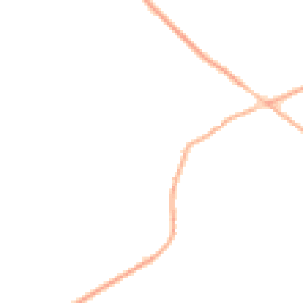Night-time road noise heatmap for WF8 3EP