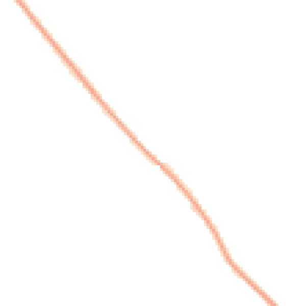 Night-time road noise heatmap for WF8 3EQ