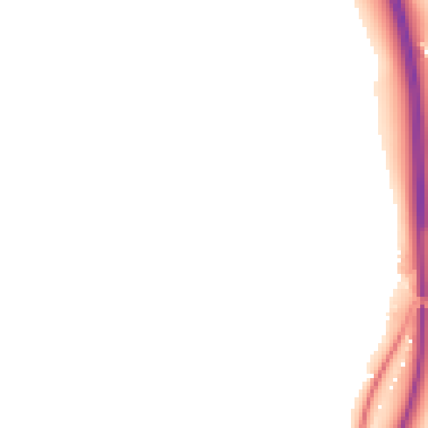 Night-time road noise heatmap for WF8 3FG