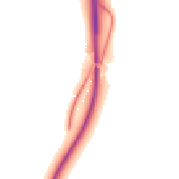 Night-time road noise heatmap for WF8 3HS