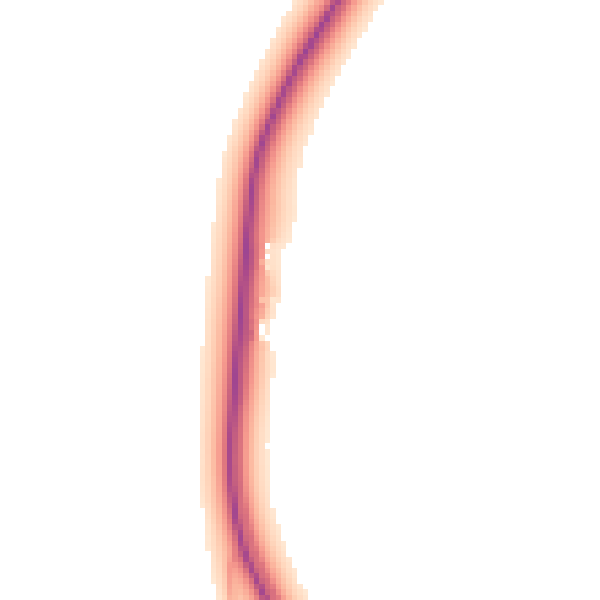 Night-time road noise heatmap for WF8 3HX