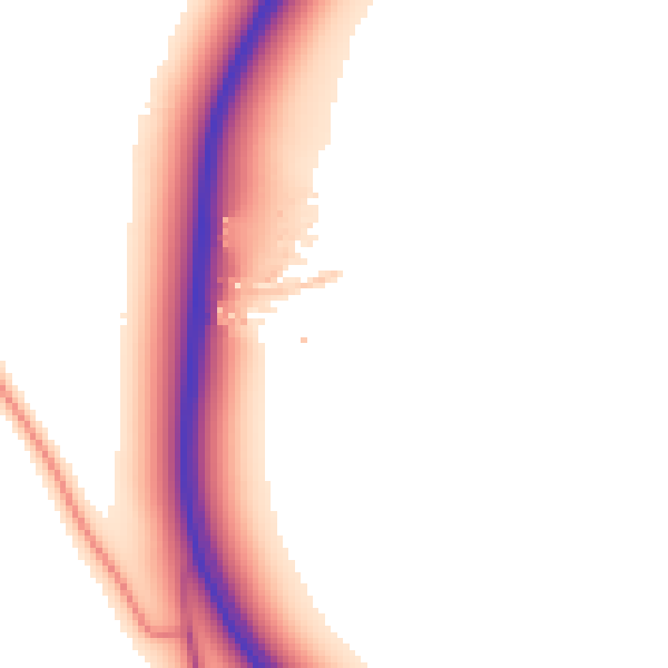 Daytime road noise heatmap for WF8 3HY